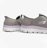 Skechers 150263/GYLV SUMMITS-NEW DAILY Womens Trainers Grey/Lavender