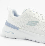 Skechers 150370/WLB SKECH-AIR DYNAMIGHT 2.0 - NEW Womens Trainers White/Light Blue