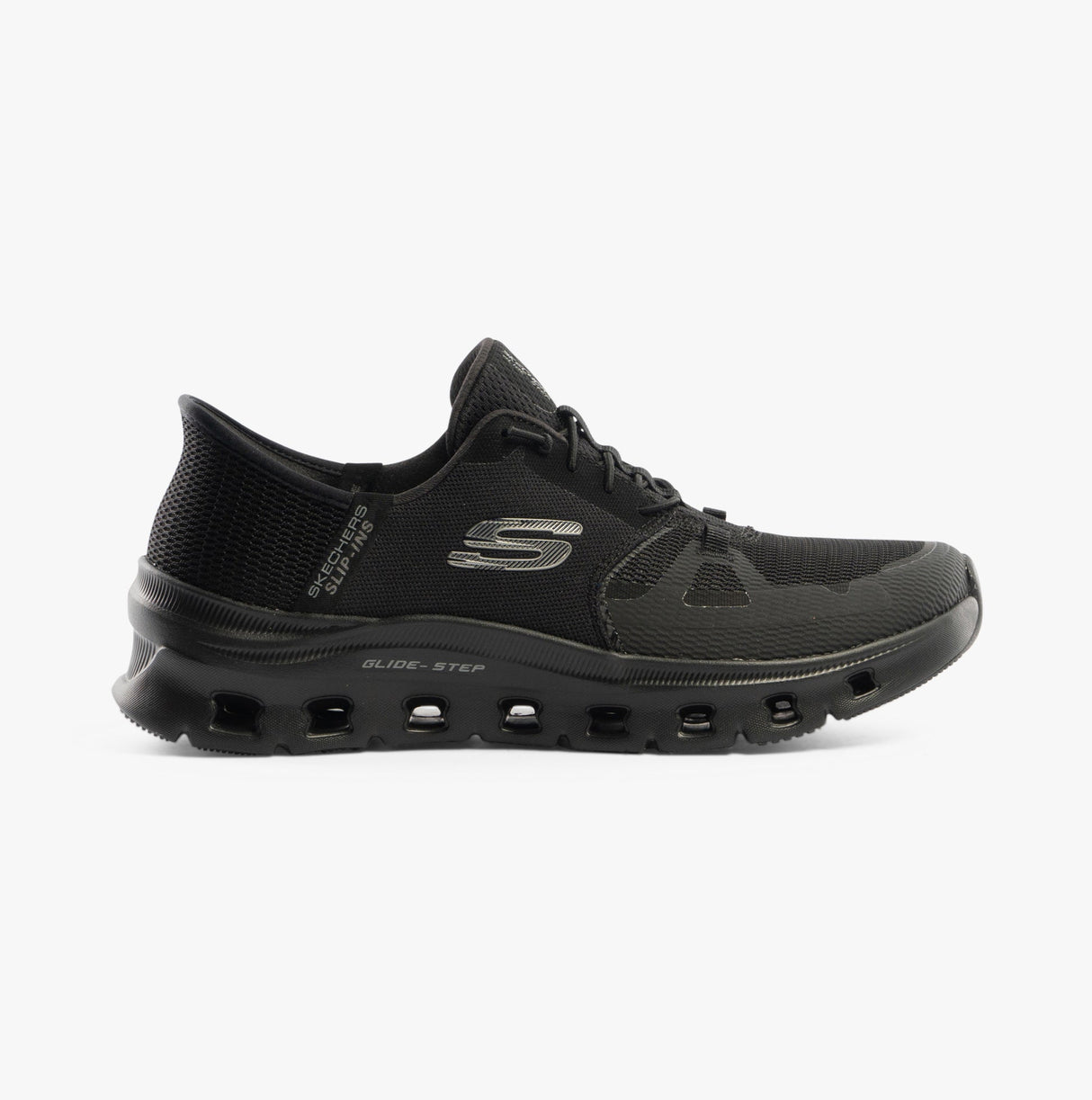 Skechers 150420/BBK GLIDE-STEP PRO Womens Trainers Black