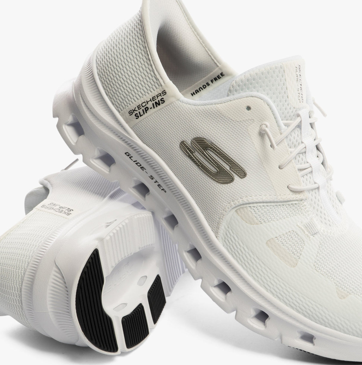 Skechers 150420/WHT GLIDE-STEP PRO Womens Trainers White