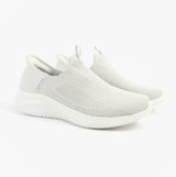 Skechers 150450/LTGY ULTRA FLEX 3.0-EASY WIN Womens Trainers Light Grey