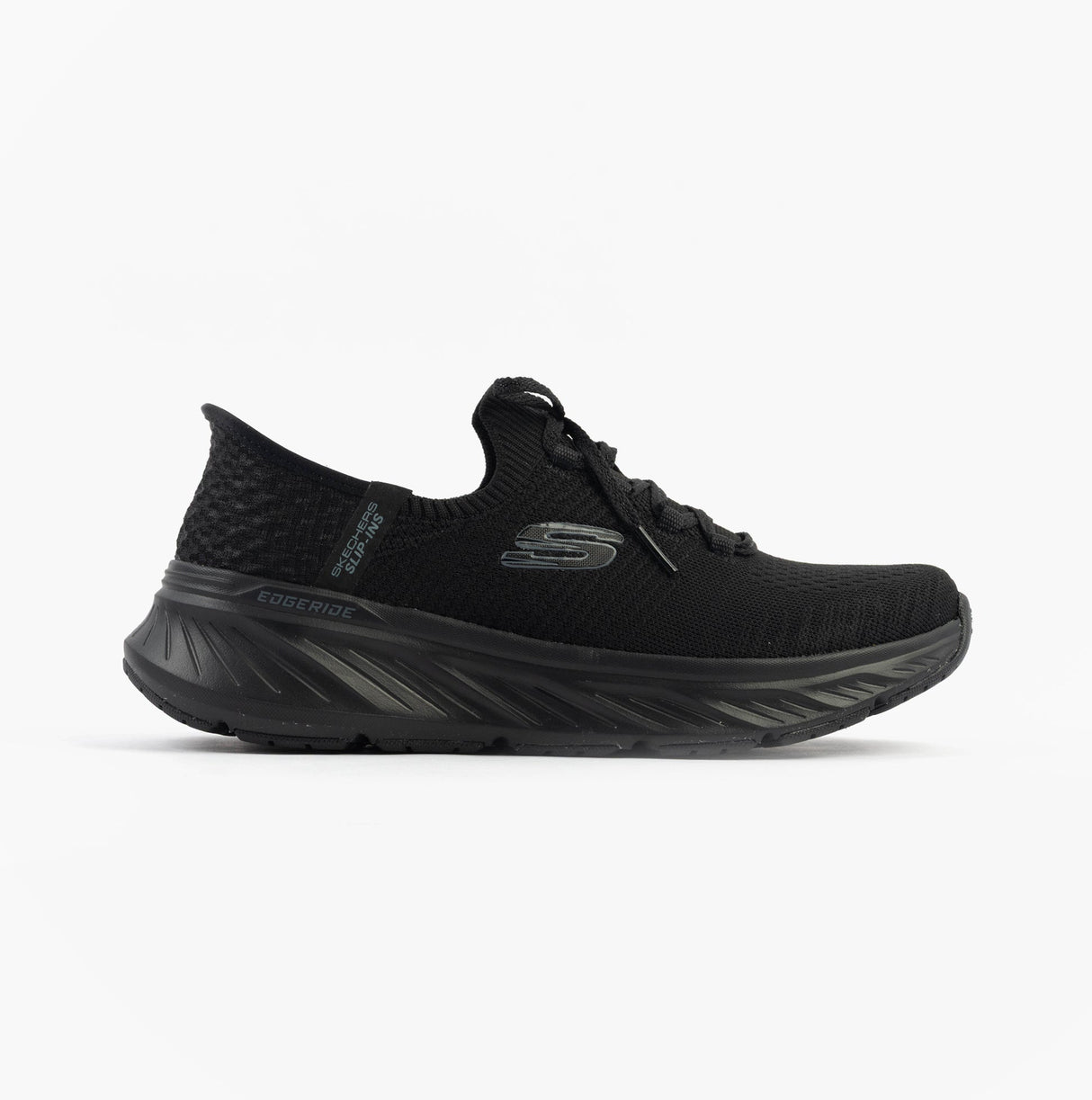 Skechers 150470/BBK EDGERIDE - IMPRESSION Womens Trainers Black