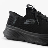 Skechers 150470/BBK EDGERIDE - IMPRESSION Womens Trainers Black