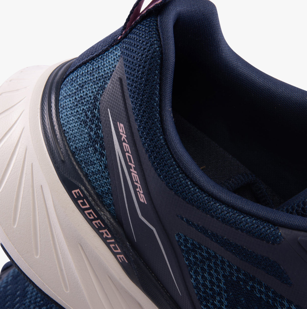 Skechers 150471/NVPK EDGERIDE-POWER FLOW Womens Trainers Navy/Pink