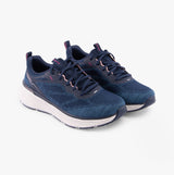 Skechers 150471/NVPK EDGERIDE-POWER FLOW Womens Trainers Navy/Pink