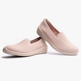 Skechers 158761/NAT ARYA - CLEAR SKIES Womens Shoes Natural/Purple