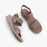 Skechers 163165/MVE ARYA - ON THE RISE Womens Sandals Mauve/Pink