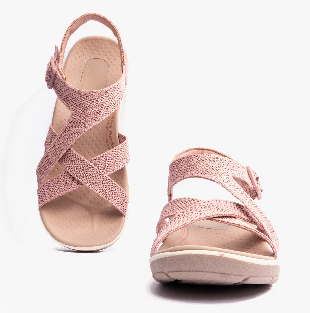 Skechers 163198/BLSH REGGAE CUP Womens Sandals Blush