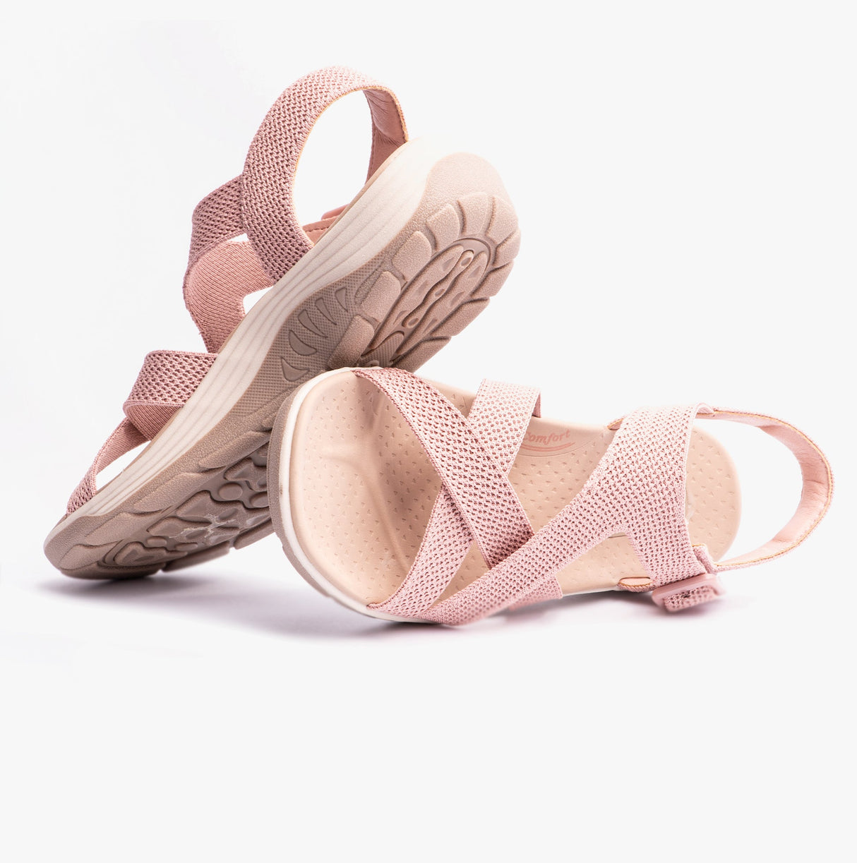 Skechers 163198/BLSH REGGAE CUP Womens Sandals Blush