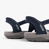 Skechers 163460/NVY REGGAE SLIM - STRETCH FLEX Womens Sandals Navy/Grey/Pink