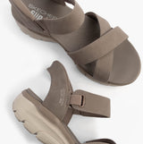 Skechers 163534/TPE EASY GOING - SOMEWHERE SUNNY Womens Sandals Taupe