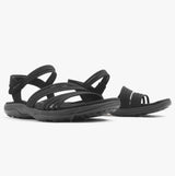 Skechers 163573/BBK REGGAE SLIM - COFFEE RUN Womens Sandals Black
