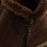 Skechers 167862/CHOC EASY GOING - COOL ZIP Womens Boots Chocolate