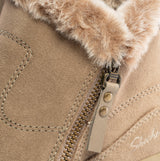 Skechers 167862/TPE EASY GOING - COOL ZIP Womens Boots Taupe