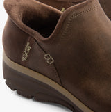 Skechers 167872/CHOC EASY GOING - MODERN HOUR Womens Shoes Chocolate