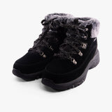 Skechers 167882/BLK TREGO - SNOW WORRIES Womens Boots Black