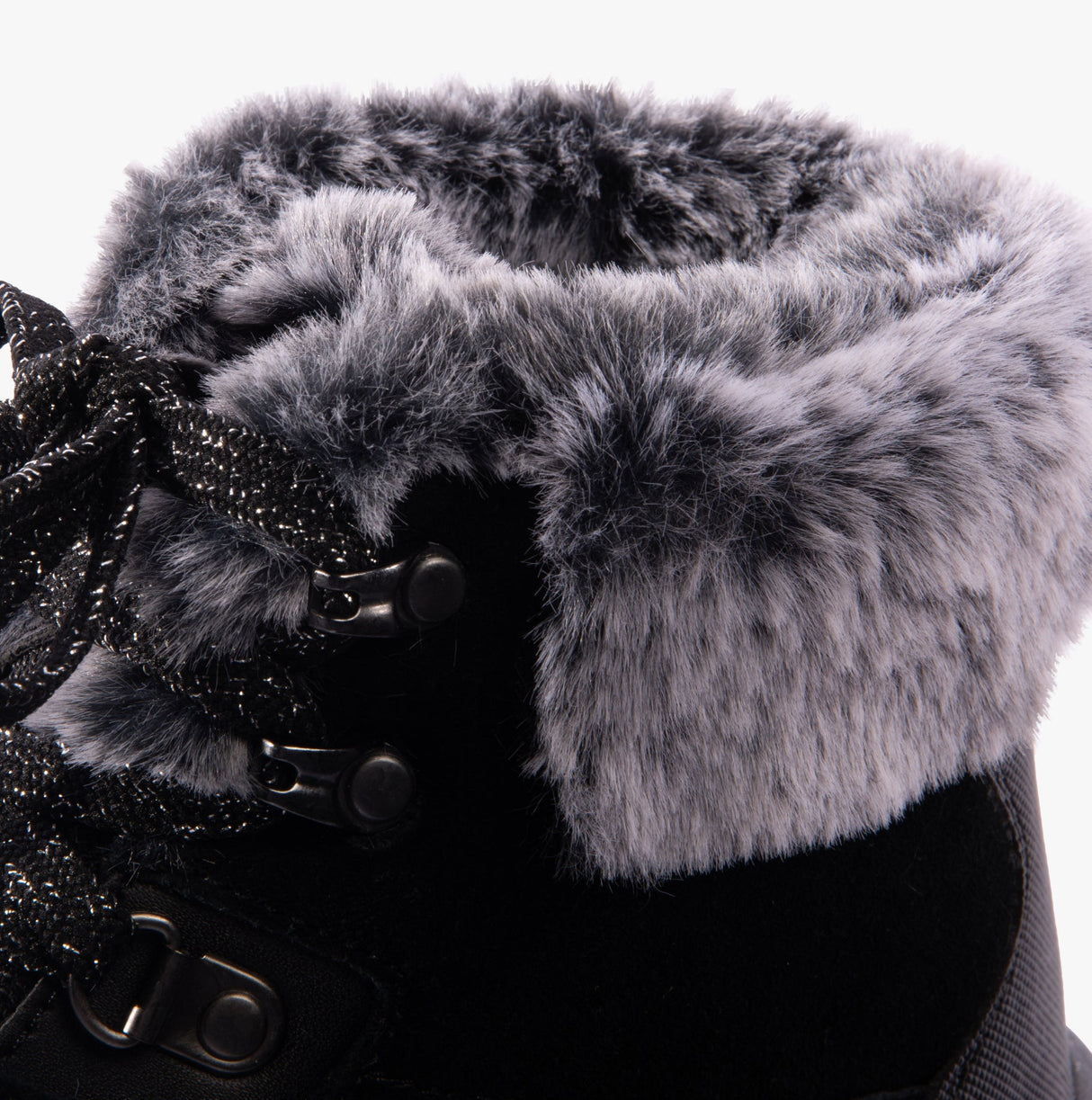 Skechers 167882/BLK TREGO - SNOW WORRIES Womens Boots Black