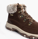 Skechers TREGO - SNOW WORRIES Womens Boots Chocolate