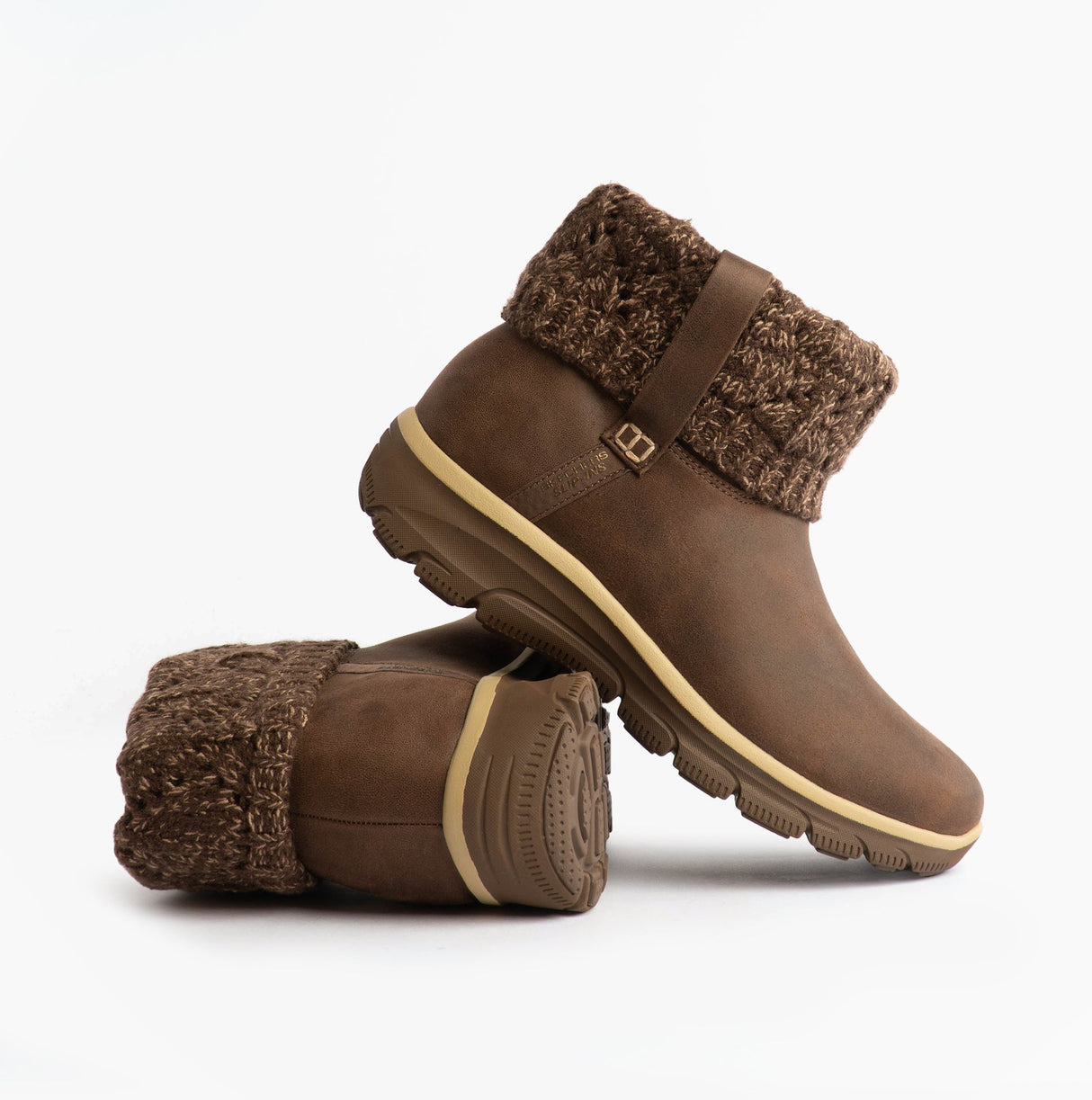 Skechers EASY GOING - COZY WEATHER 2 Womens Boots Chocolate
