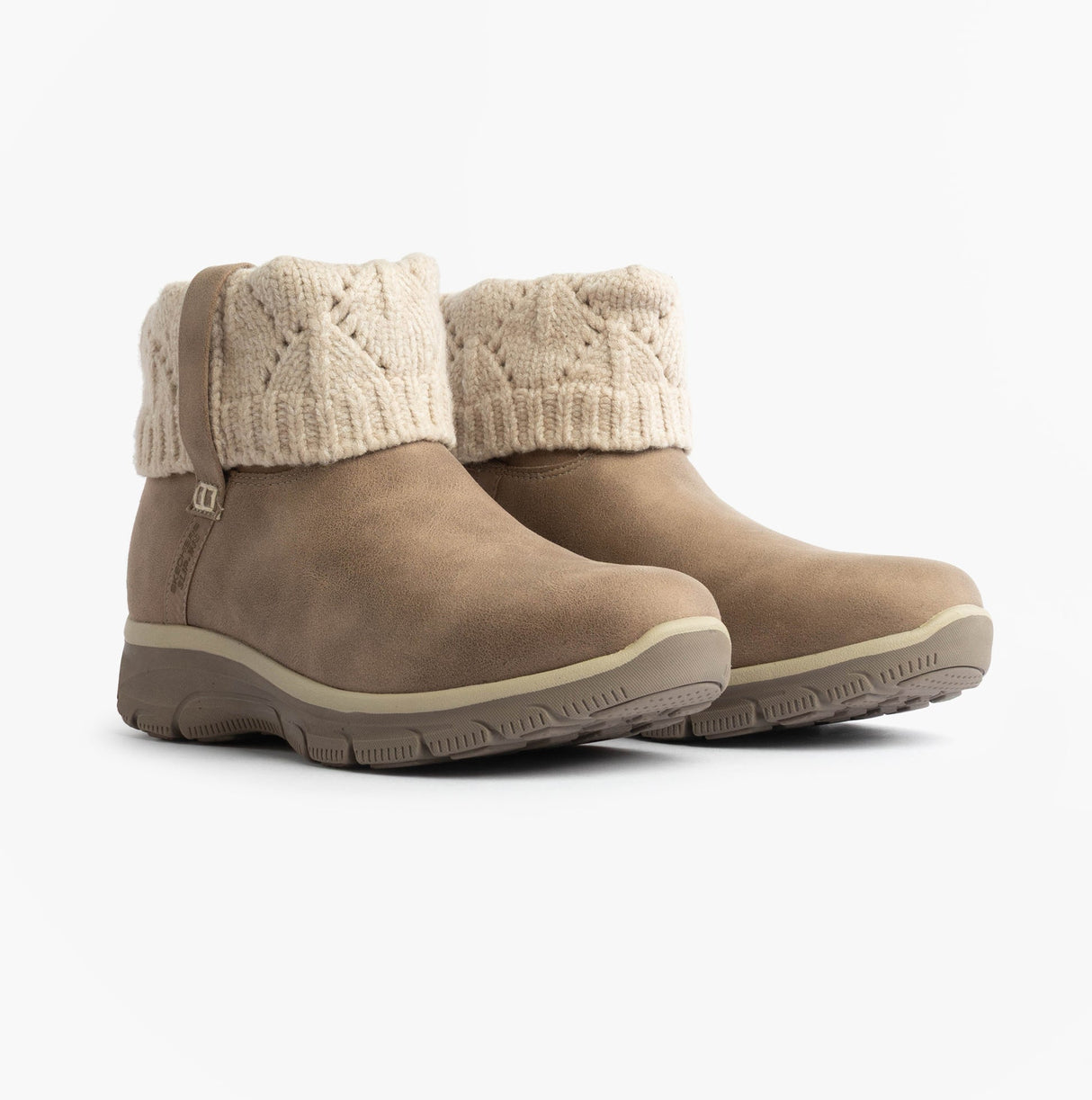 Skechers EASY GOING - COZY WEATHER 2 Womens Boots Taupe