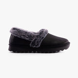 Skechers 169027/BLK COZY UP Womens Slippers Black