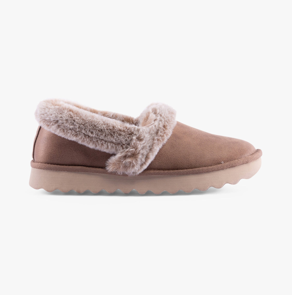 Skechers 169027/TPE COZY UP Womens Slippers Taupe