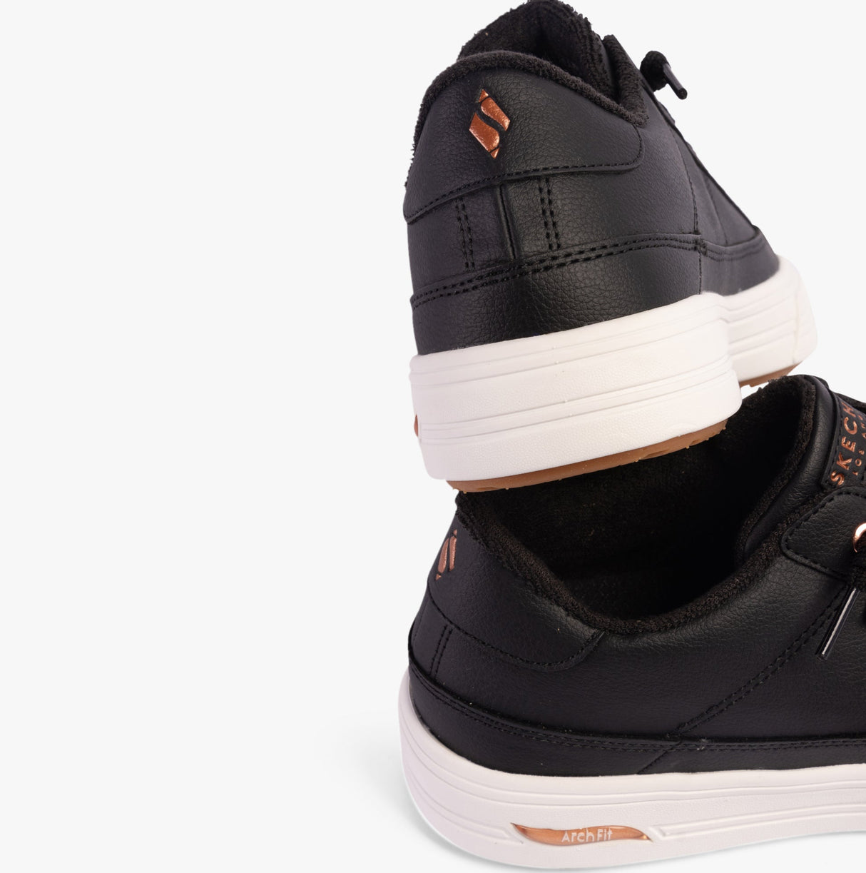 Skechers 177189/BLK ARCH FIT ARCADE - ON MY WAY Womens Trainers Black