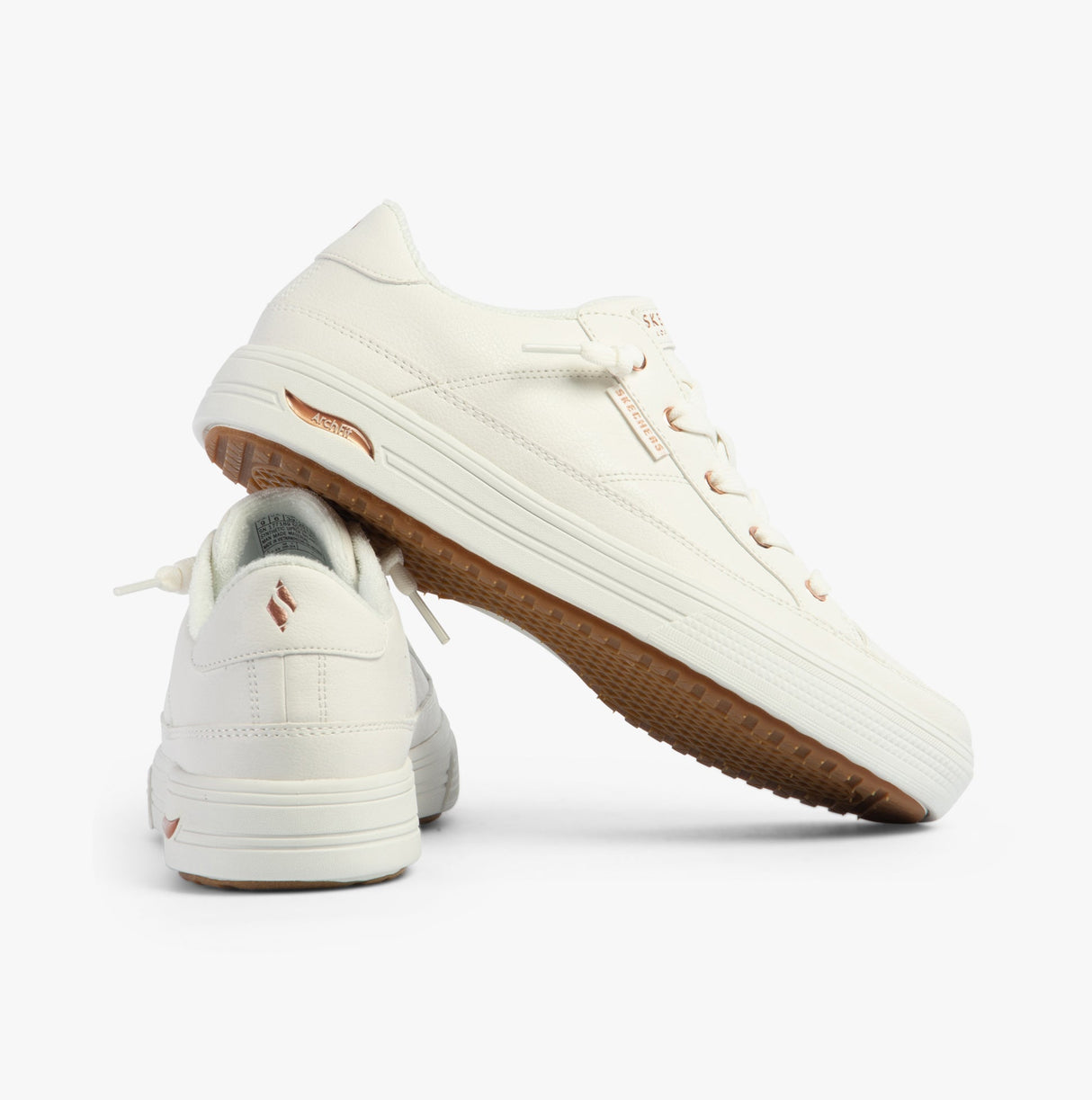 Skechers 177189/WHT ARCH FIT ARCADE - ON MY WAY Womens Trainers White