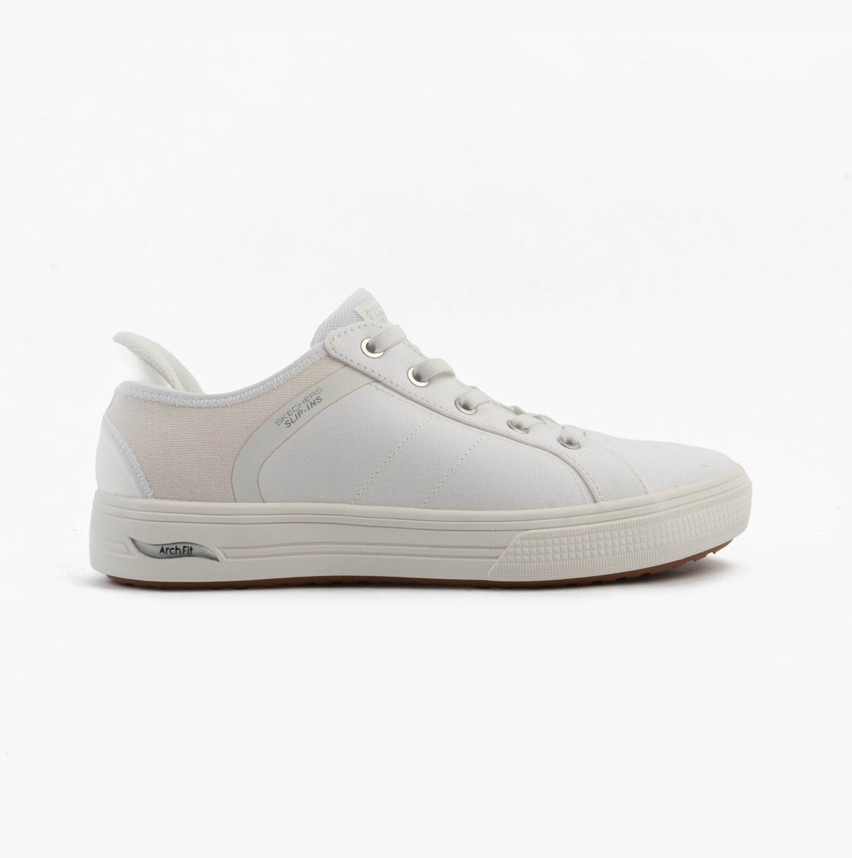 Skechers 177205/WHT ARCH FIT ARCADE-FOREVER COZY Womens Trainers White
