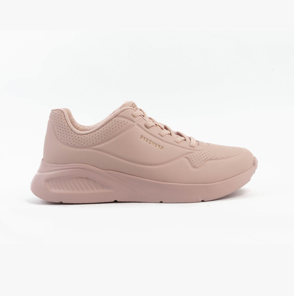 Skechers 177289/BLSH UNO LITE - LITE WORK Womens Trainers Blush