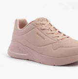 Skechers 177289/BLSH UNO LITE - LITE WORK Womens Trainers Blush