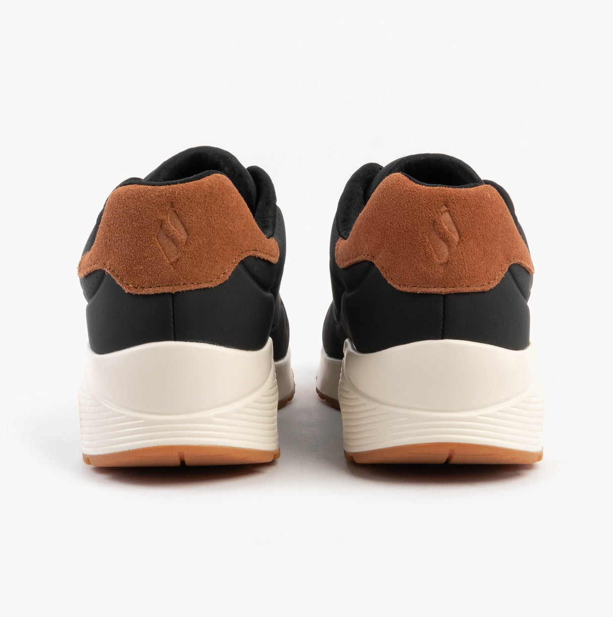 Skechers 183004/BLK UNO - SUITED ON AIR Mens Trainers Black