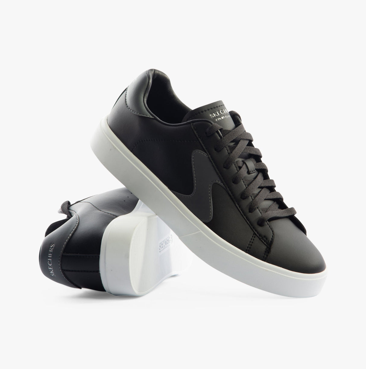 Skechers 185000/BKW EDEN LX - TOP GRADE Womens Trainers Black/White