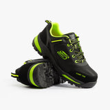 Skechers Work 200188EC GATLON Mens Safety Trainers Black/Lime