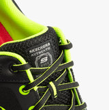 Skechers Work 200188EC GATLON Mens Safety Trainers Black/Lime