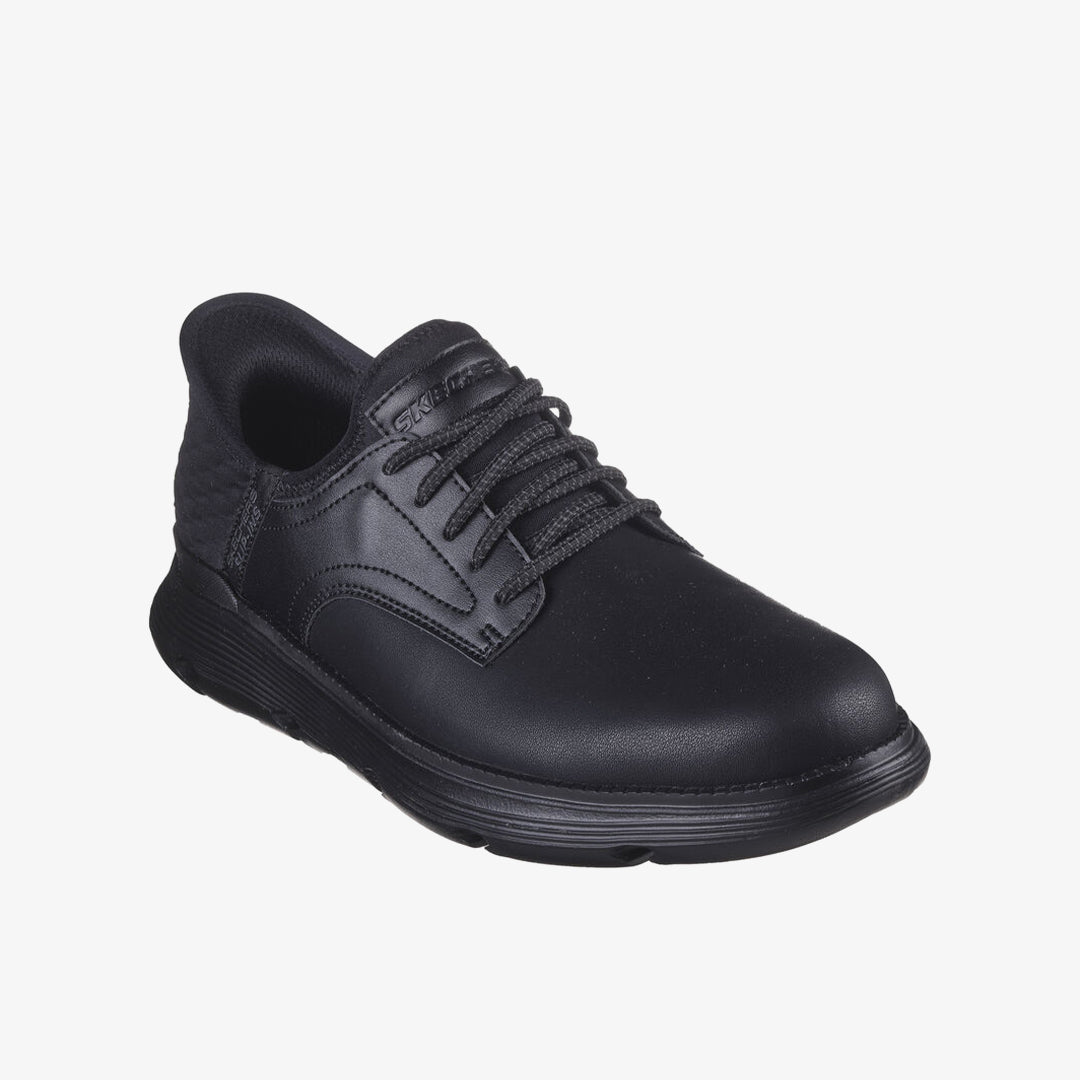 Skechers 205046/BBK GARZA-GERVIN Mens Casual Trainers Black