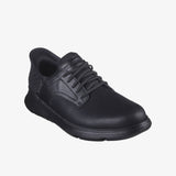 Skechers 205046/BBK GARZA-GERVIN Mens Casual Trainers Black