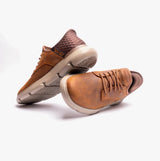 Skechers 205046/CDB GARZA-GERVIN Mens Casual Trainers Brown