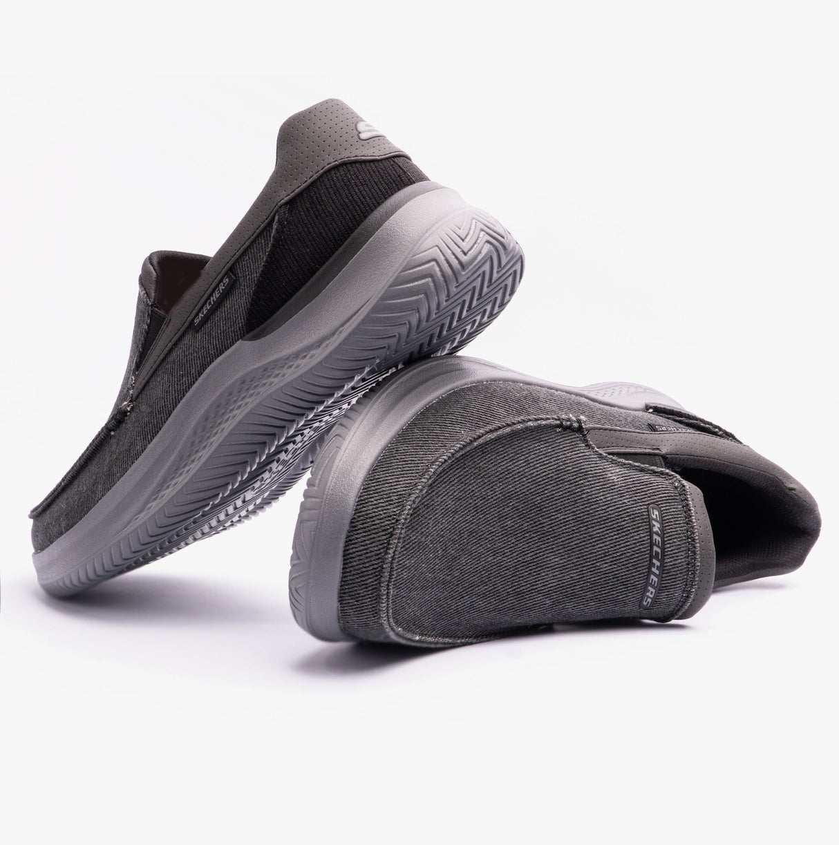 Skechers 205066/BLK HASTING - FIELDEN Mens Shoes Black