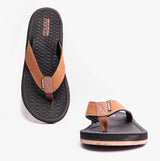 Skechers 205097/BRN TANTRIC - COPANO Mens Toe Post Sandals Brown