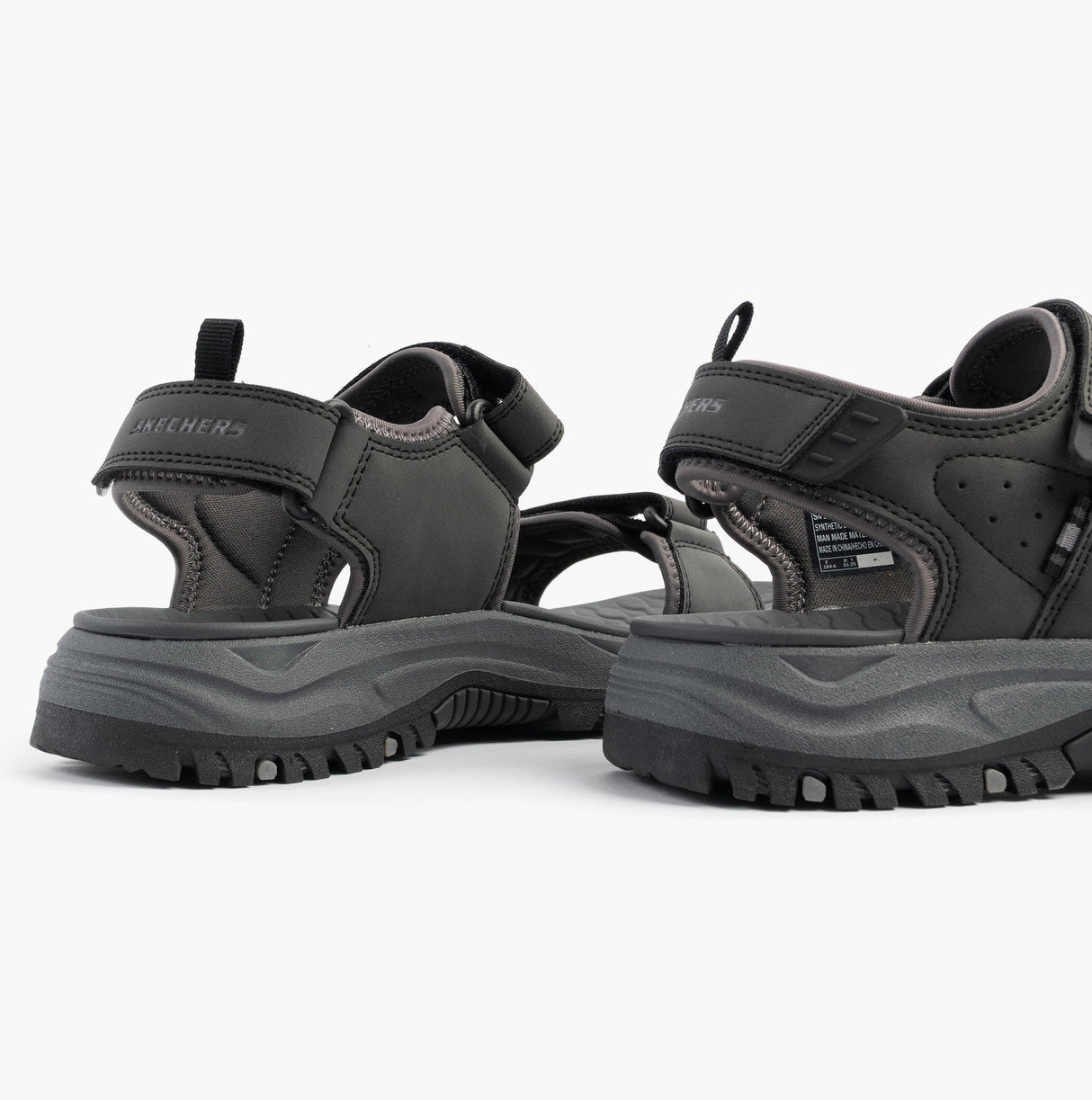 Skechers 205139/BLK PREWITT - RIGDON Mens Sandals Black