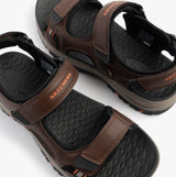 Skechers 205139/BRBK PREWITT - RIGDON Mens Sandals Brown/Black