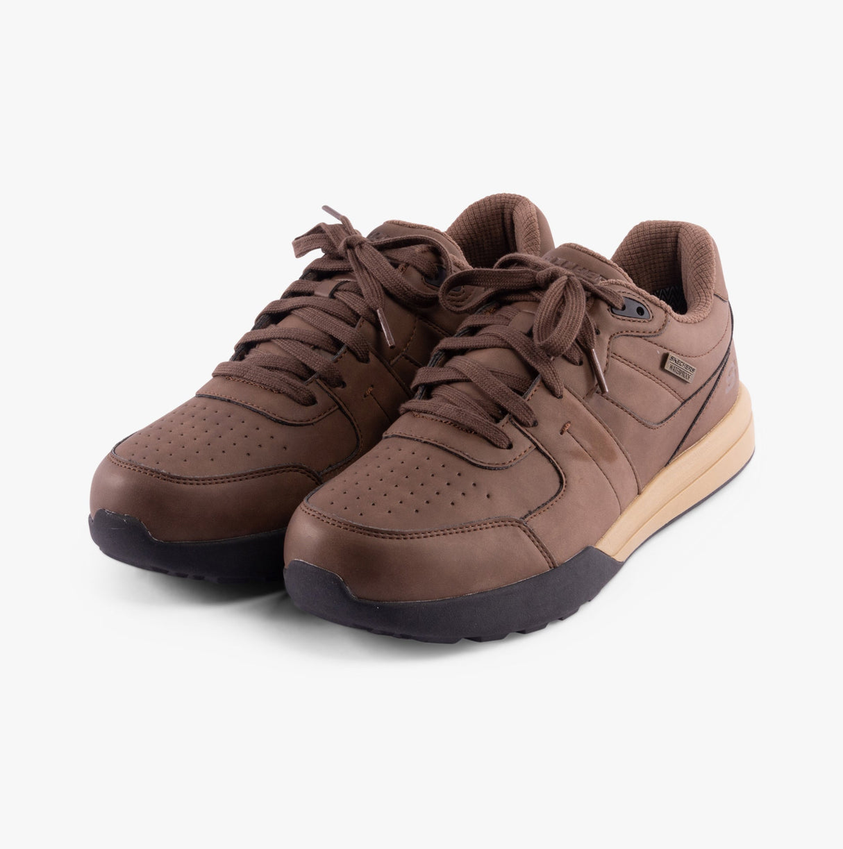 Skechers 205236/BRN NETSON - GANDER Mens Trainers Brown