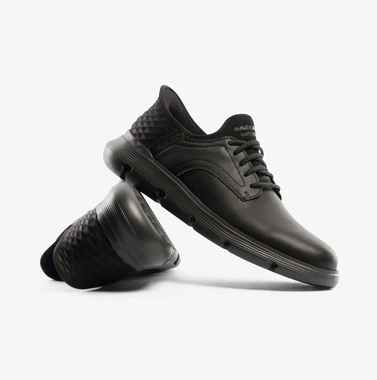 Skechers 205278/BBK GARZA - CARLYN Mens Shoes Black