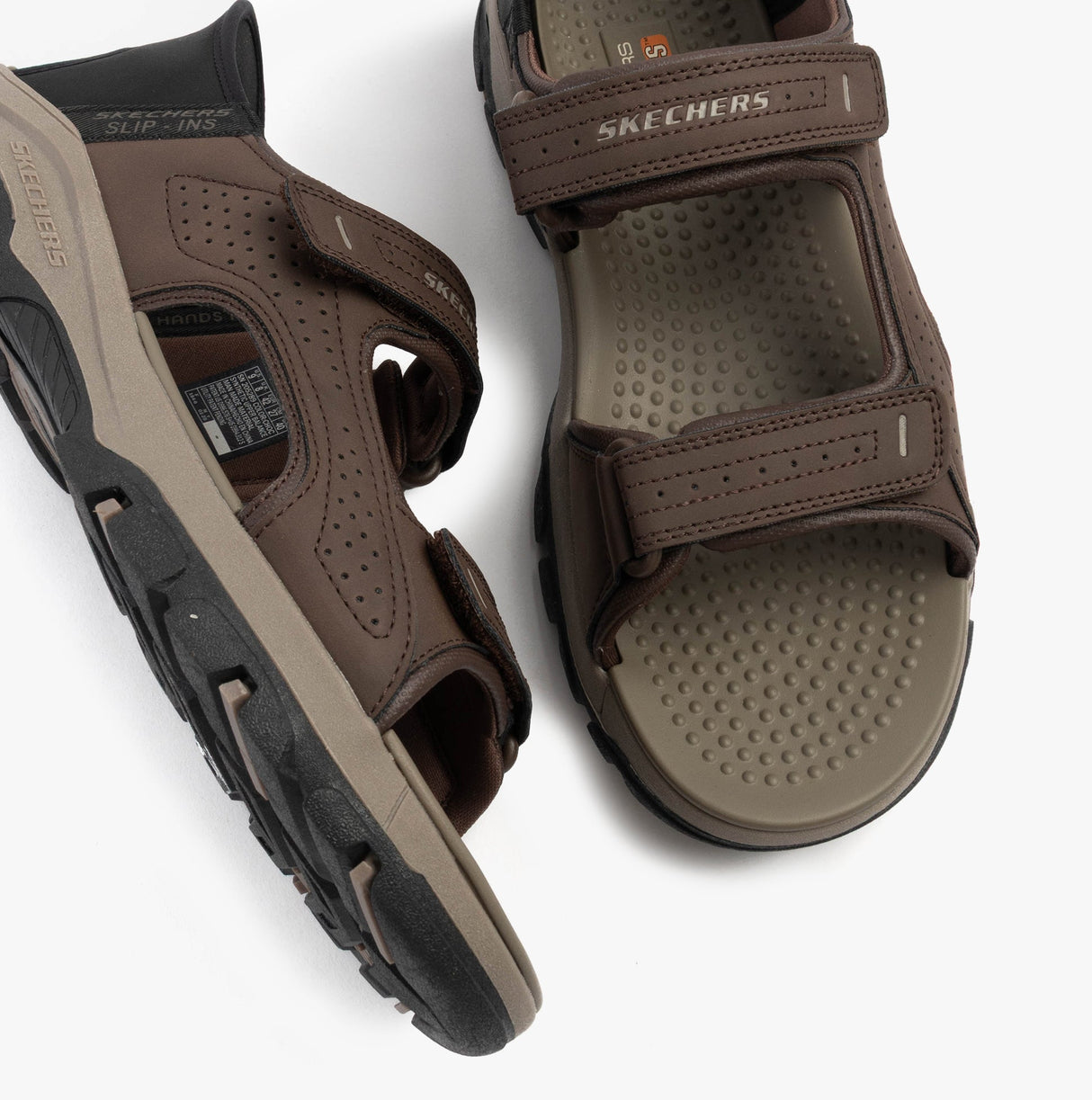 Skechers 205289/CHOC TRESMEN - REECE Mens Sandals Chocolate