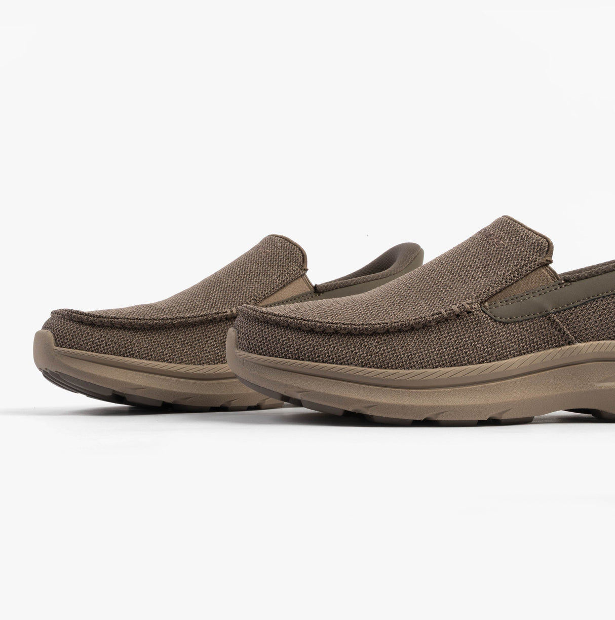 Skechers 205451/TPE POLLARD - WILFRED Mens Shoes Taupe