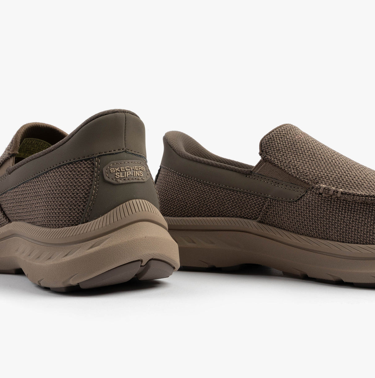 Skechers 205451/TPE POLLARD - WILFRED Mens Shoes Taupe