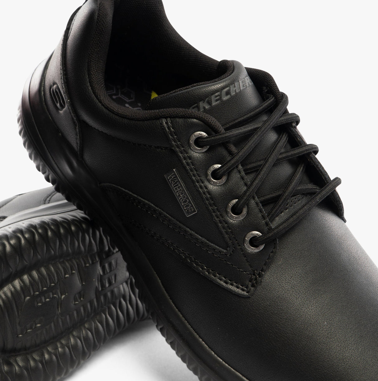 Skechers 210661/BBK DELSON 3.0 - GLAVINE Mens Shoes Black