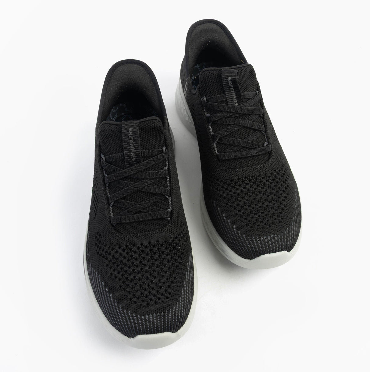 Skechers 210810/BLK SLIP-INS SLADE - QUINTO Mens Shoes Black