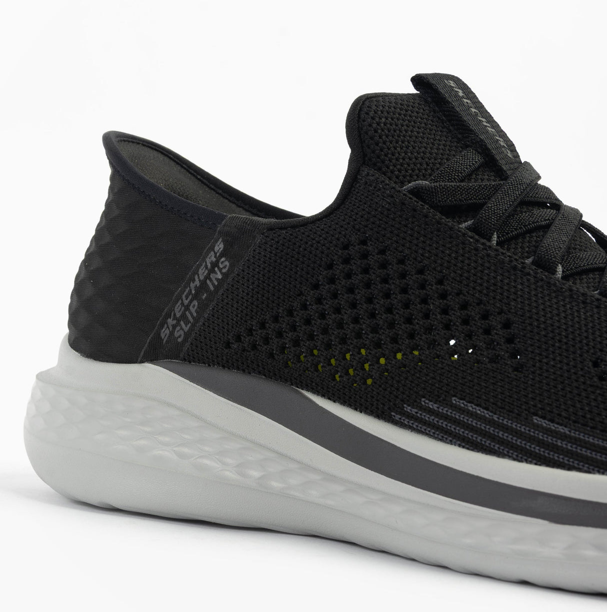 Skechers 210810/BLK SLIP-INS SLADE - QUINTO Mens Shoes Black